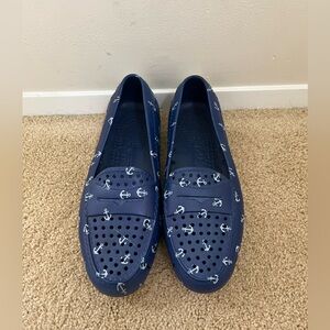Floaters • Women’s Navy Anchor Shoes